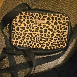 Leopard Print Crossbody Bag